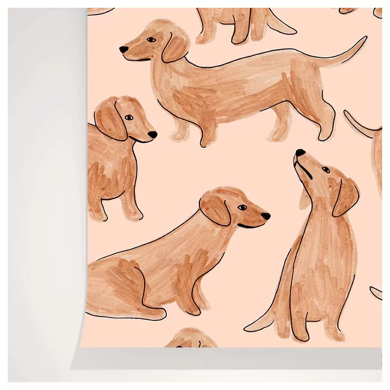 Papier peint Teckels - Season Paper