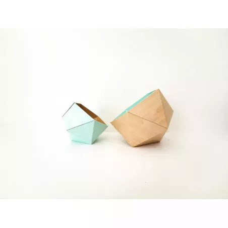 Boîtes origami érable et couleurs - Leewalia