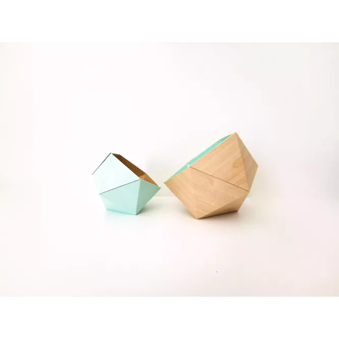 Boîtes origami érable et couleurs - Leewalia