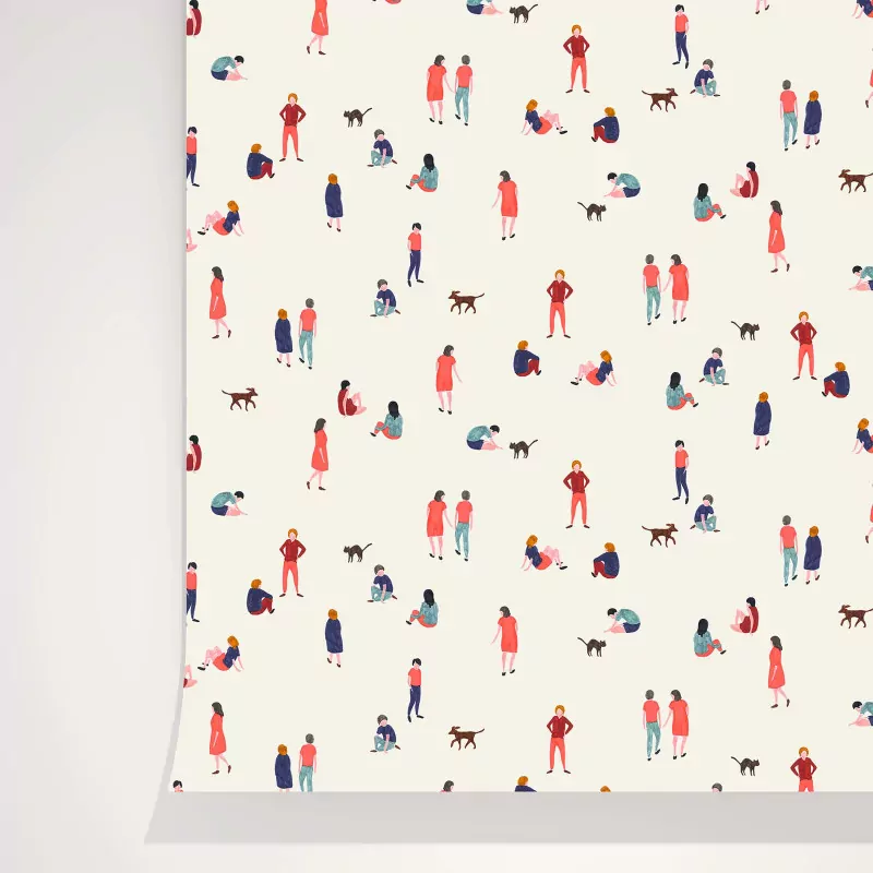 Papier peint promenade - Season Paper