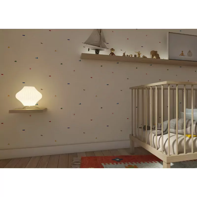 Papier peint dessin maisons - Season Paper