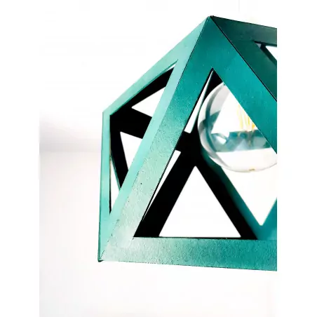 Suspension origami bleu - Leewalia
