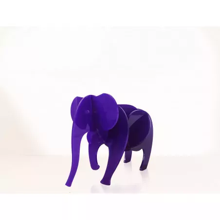 Éléphant en plexiglas à assembler soi-même - Les Alsaciens de Paris