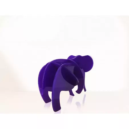 Éléphant en plexiglas à assembler soi-même - Les Alsaciens de Paris