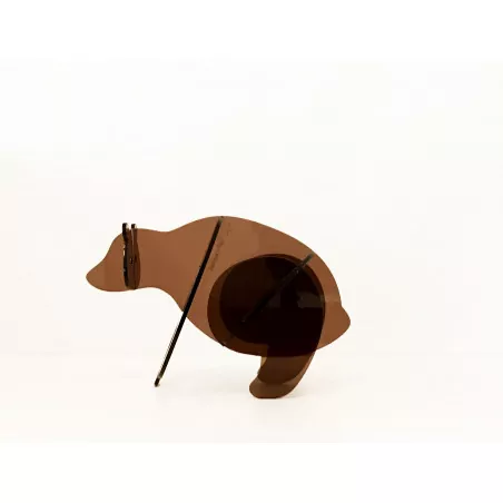Ours brun en plexiglas à assembler soi-même - Les Alsaciens de Paris
