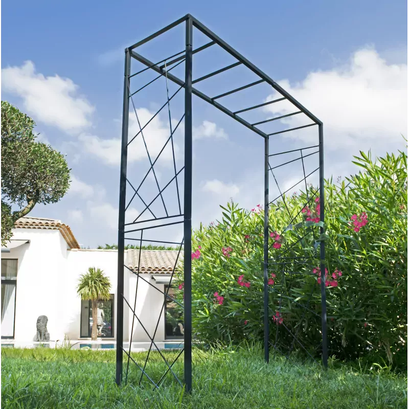 Arche de jardin pergola acier - Louis Moulin