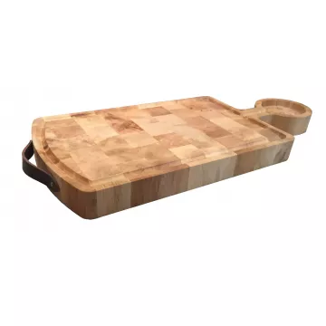 Planche à découper avec ramasse jus - Chabret