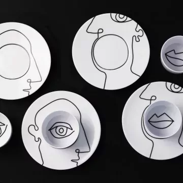 Duo de tasses et soucoupes en porcelaine original Opinion - Extranorm