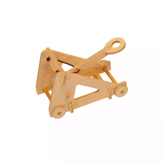 Catapulte miniature à fabriquer Plywood - Manufacture en Famille