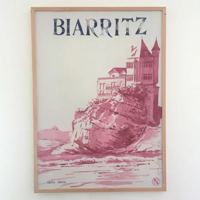 Affiche Villa Belza à Biarritz