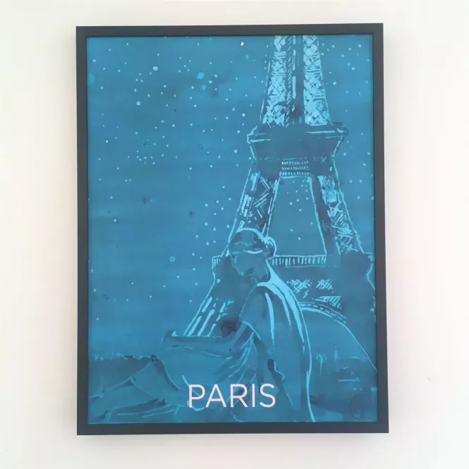 Affiche de la Tour Eiffel Paris