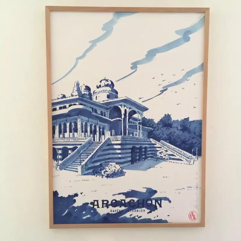 Affiche du Casino Mauresque d'Arcachon