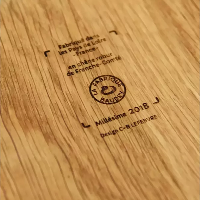 Petite planche de dégustation en bois - Le Régal
