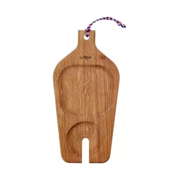 Planche apéritif avec support pour verre à vin La Bouteille - Le Régal