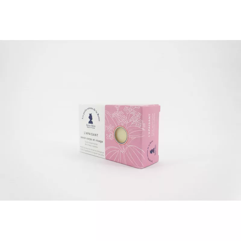 Savon naturel et Vegan apaisant - Corps et visage - Reine Mère