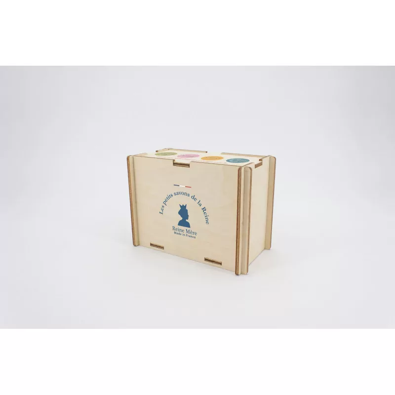 Coffret de 4 savons naturels - Reine Mère
