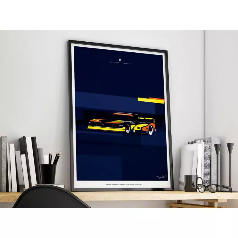 Affiche Ford Capri Groupe 5