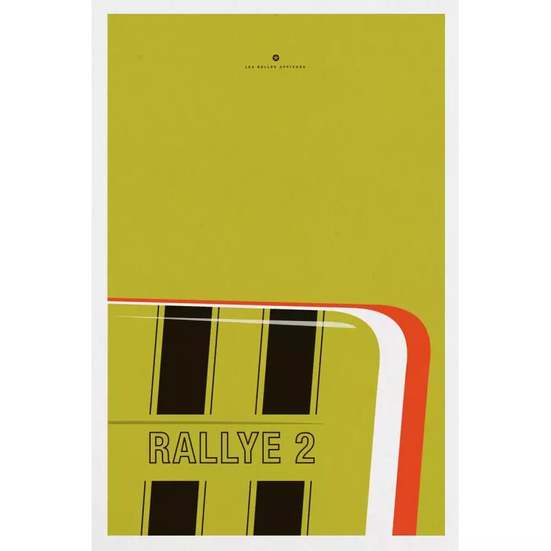 Affiche Simca Rallye 2