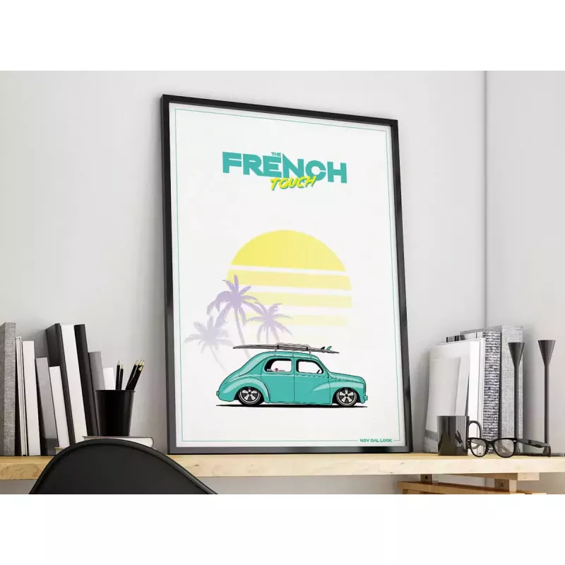 Affiche 4cv French Touch - En Double File