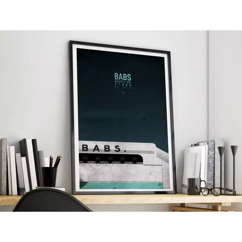 Affiche Babs Chitty 4 - En Double File