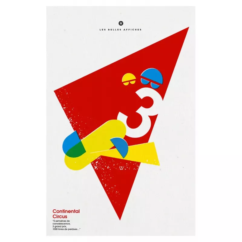 Affiche Continental Circus - En Double File