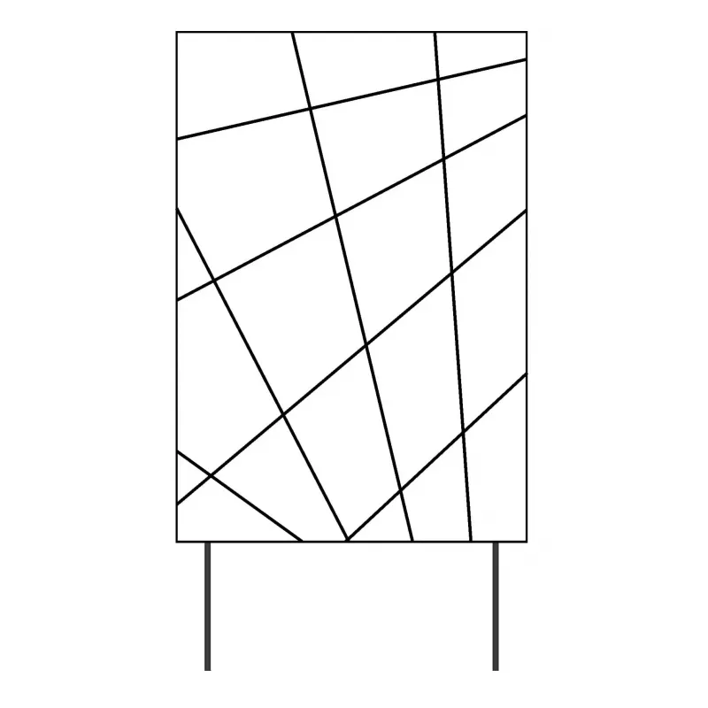 Grand treillage pour pot à piquer Mandala - Louis Moulin