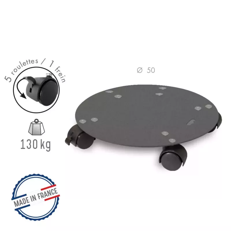 Roule Plante Alu Rond XXL - Louis Moulin