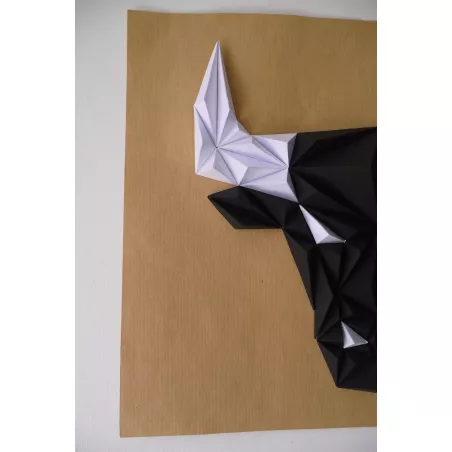 Kit origami (papercraft) mappemonde 3D taille S - Owarld - idées en kit