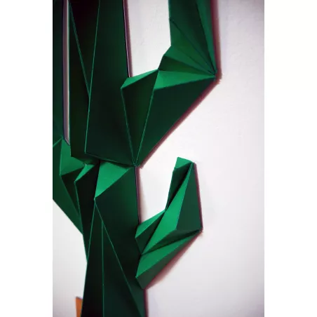 Kit cactus en papier 3D à fabriquer - Owarld