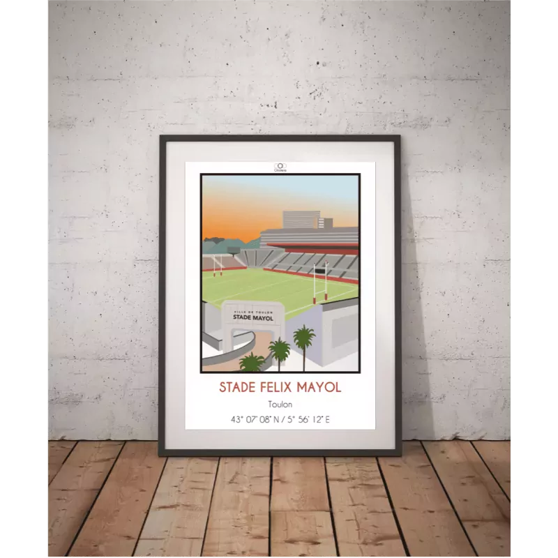 Affiche du stade Félix Mayol - Chistera