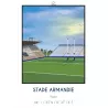 Affiche du stade Armandie du SU Agen - Chistera