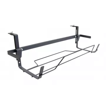 Support jardinière "extensible fixations réglables et amovibles" anthracite Louis Moulin