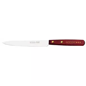 Couteau de Chef - Lame lisse 17cm - Noir | Classic Polypro