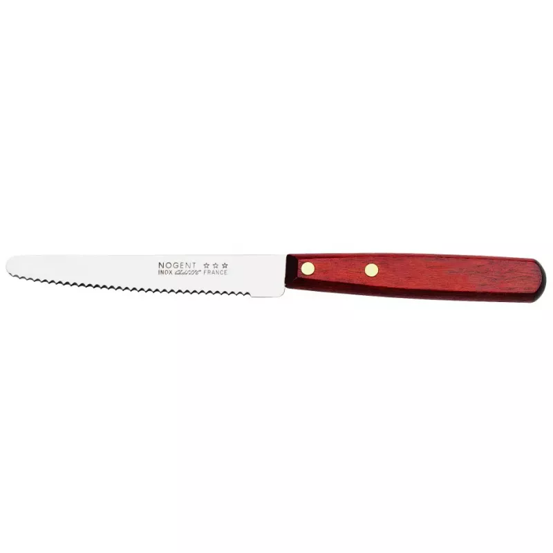 Couteau à Émincer – Lame lisse 14 cm – Naturel | Classic Bois