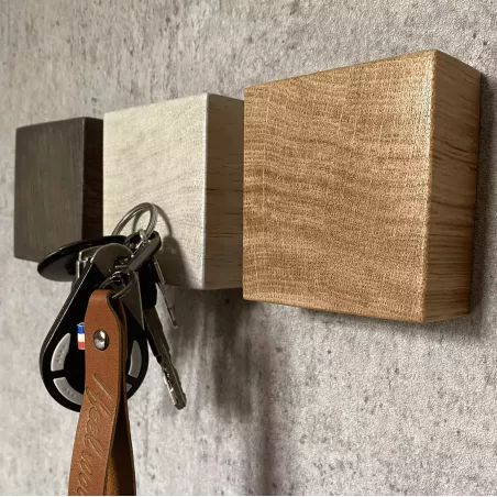 DIY : Fabriquer un porte-clés mural en bois - Idées conseils et