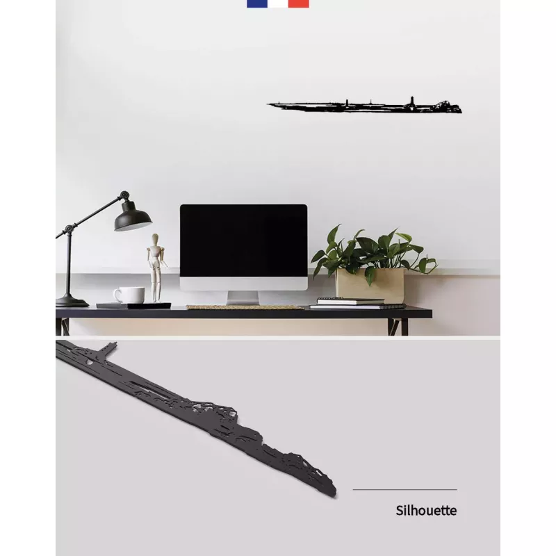 Silhouette murale des Phares de Bretagne – Je Suis Art.