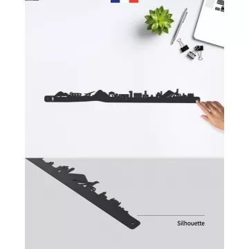 Silhouette murale ville de Saint Etienne – Je Suis Art.