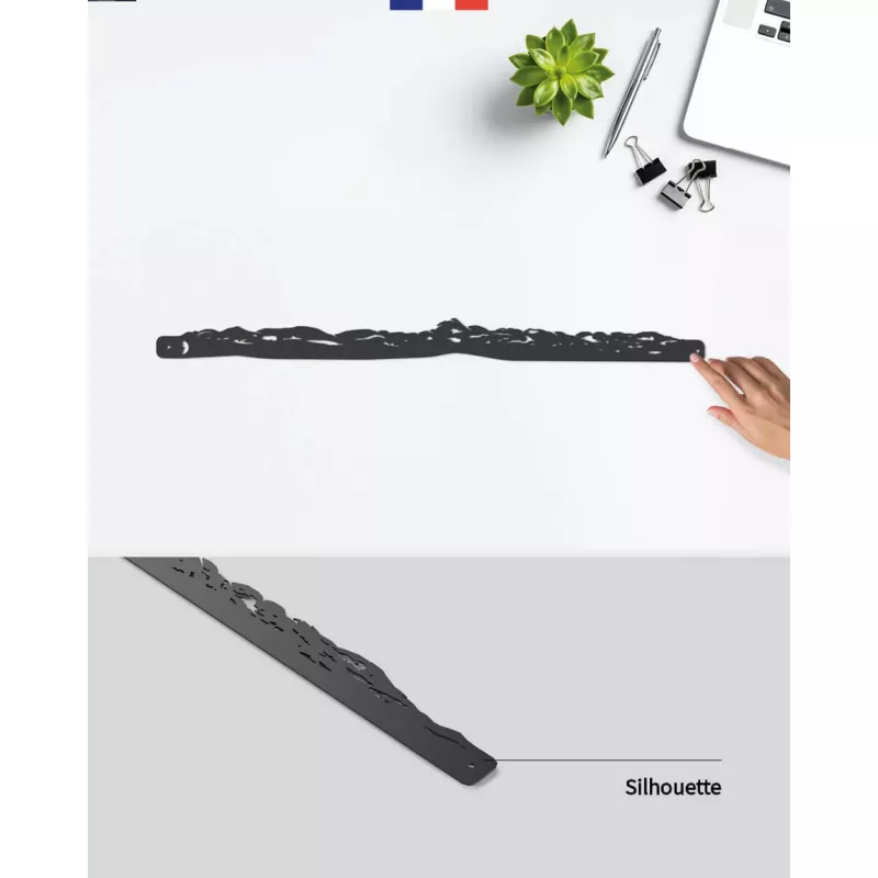 Silhouette murale des Volcans d'Auvergne– Je Suis Art.