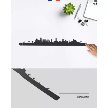 Silhouette murale ville de Nice – Je Suis Art.