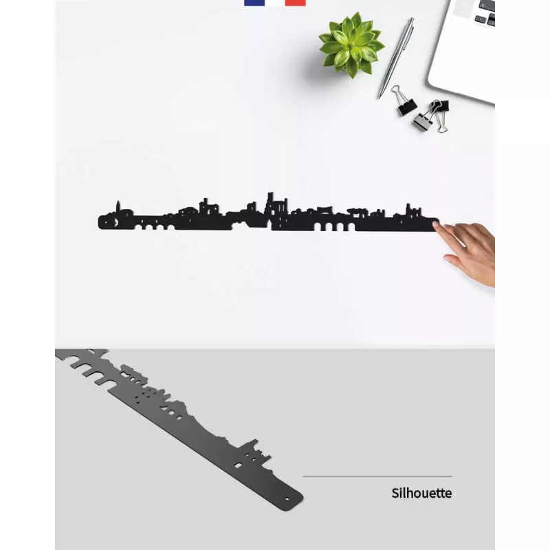 Silhouette murale ville d'Albi – Je Suis Art.