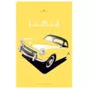 Affiche de la Simca 9 Sport - En Double File Affiche de la Simca 9 Sport - En Double File