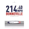 Affiche Moto Bonneville - En Double File Affiche Moto Bonneville - En Double File