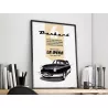 Affiche de la Panhard Dyna - En Double File Affiche de la Panhard Dyna - En Double File