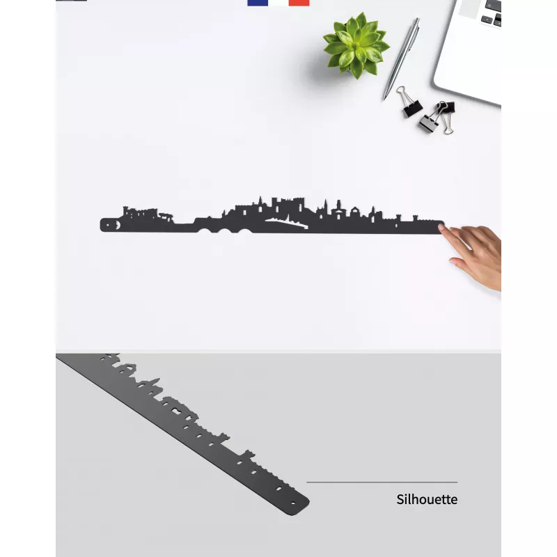 Silhouette murale ville d'Avignon – Je Suis Art.