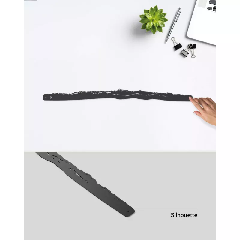 Silhouette murale du Massif des Pyrénées – Je Suis Art.