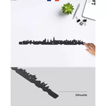 Silhouette murale ville de Strasbourg– Je Suis Art.