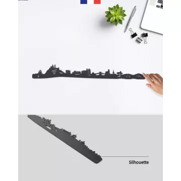 Silhouette murale ville de Vienne – Je Suis Art.