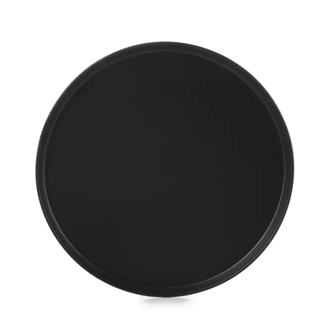 Assiettes plates en Céramique Noire Adelie - Revol