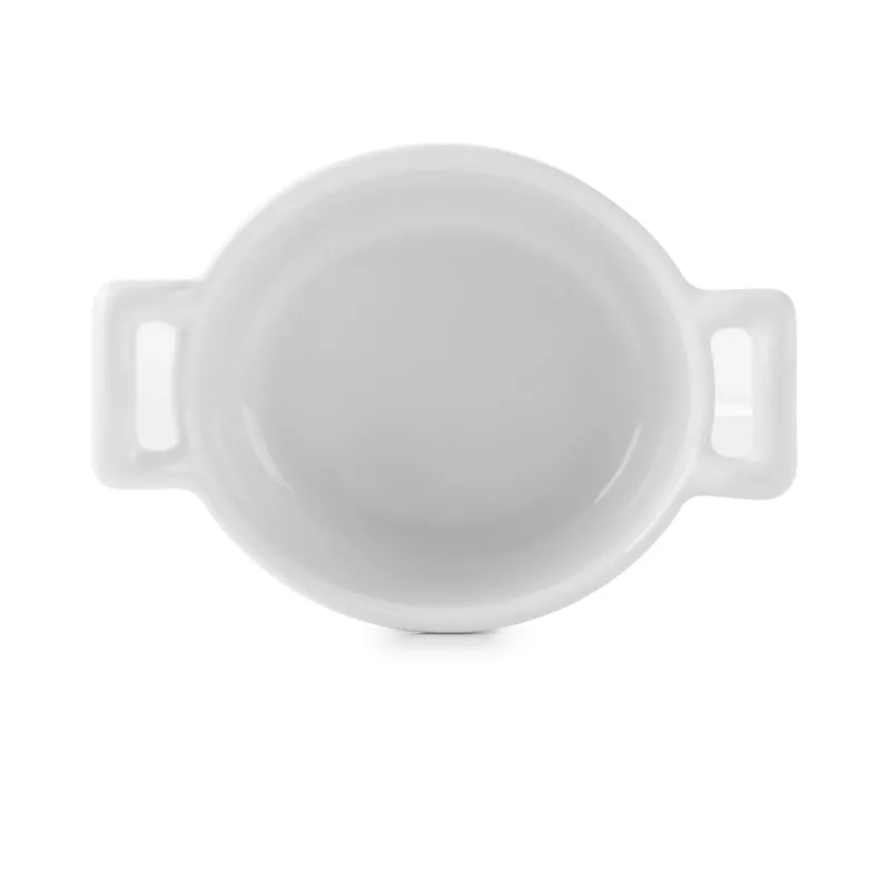 Mini cocotte céramique blanc x2