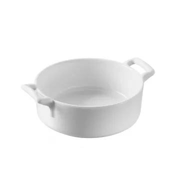 Plat rond en porcelaine blanche Belle Cuisine - Revol